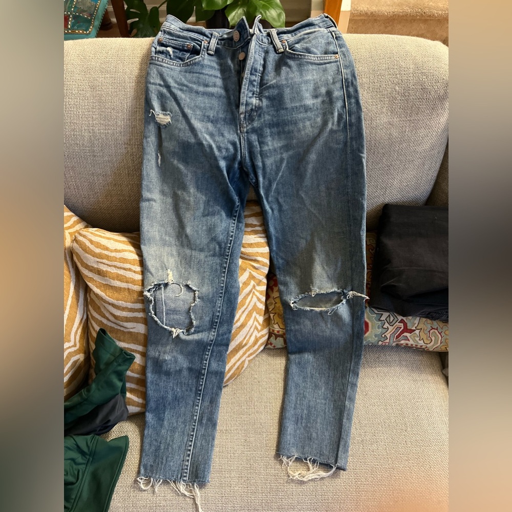 MOTHER Jeans The Tomcat Ankle